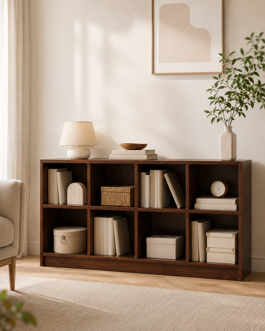 Walnut Storage Shelf